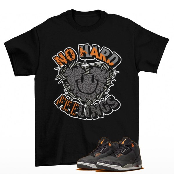 Feelings Shirt Black to Match Jordan 3 Retro Fear Jezsport.com