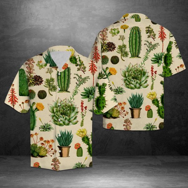 Strong Cactus Hawaii Shirt Summer Shirt For Men and Women Jezsport.com