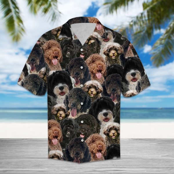 Portuguese Water Dog Awesome Hawaii Shirt Summer Shirt For Men and Women Jezsport.com