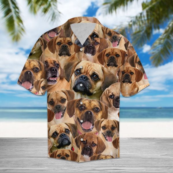 Puggle Awesome Hawaii Shirt Summer Shirt For Men and Women Jezsport.com