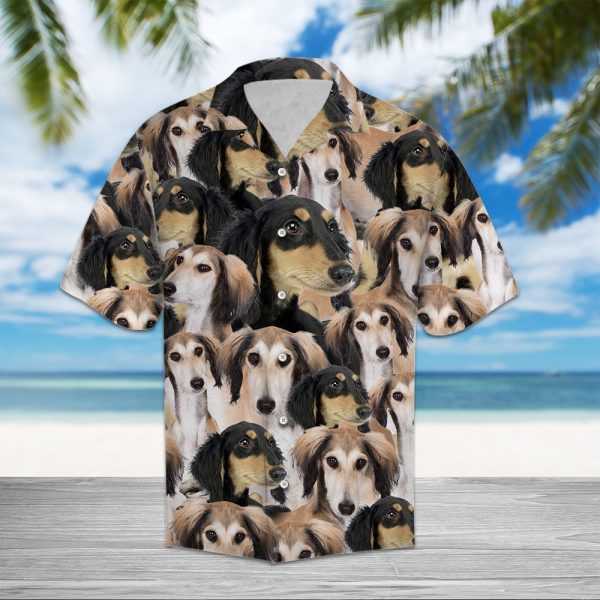 Saluki Awesome Hawaii Shirt Summer Shirt For Men and Women Jezsport.com