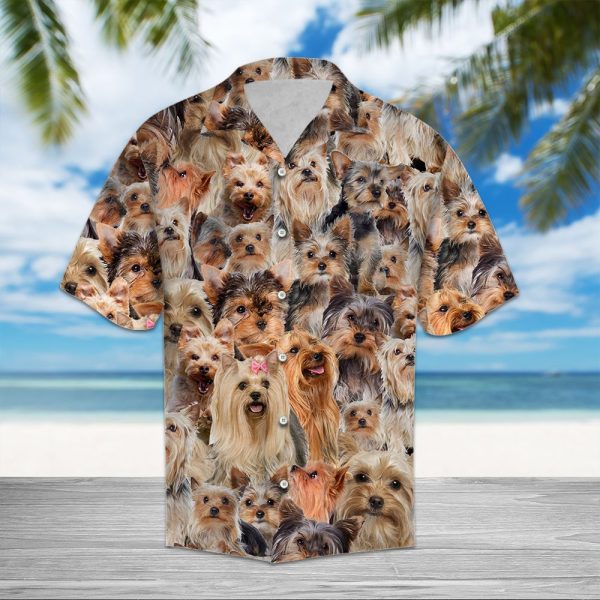 Yorkshire Terrier Awesome Hawaii Shirt Summer Shirt For Men and Women Jezsport.com