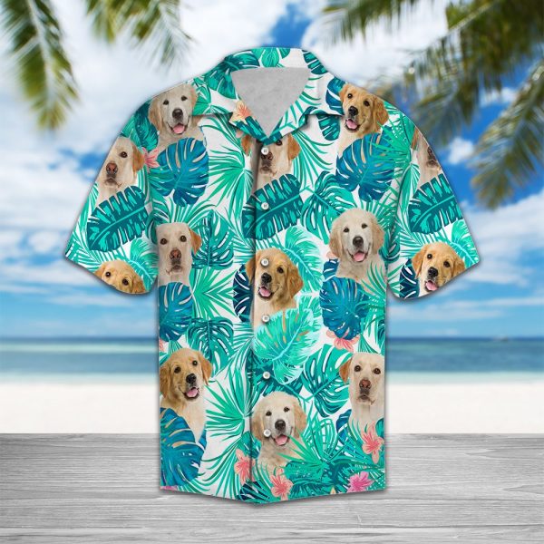 Tropical Labrador Retriever Hawaii Shirt Summer Shirt For Men and Women Jezsport.com