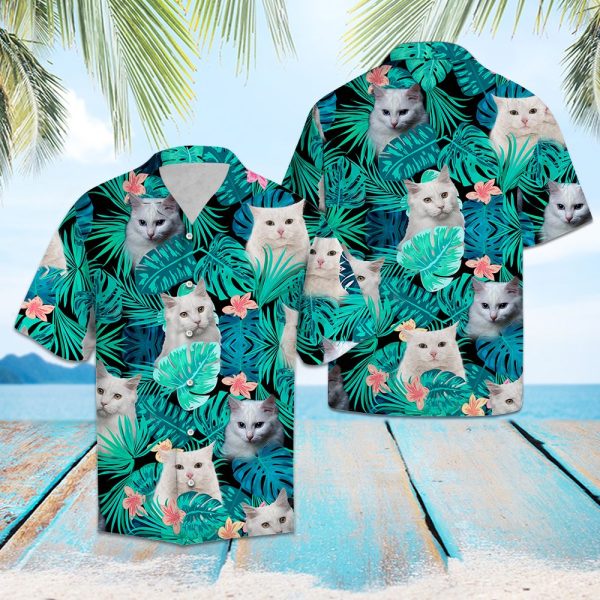 Tropical Turkish Angora Hawaii Shirt Summer Shirt For Men and Women Jezsport.com