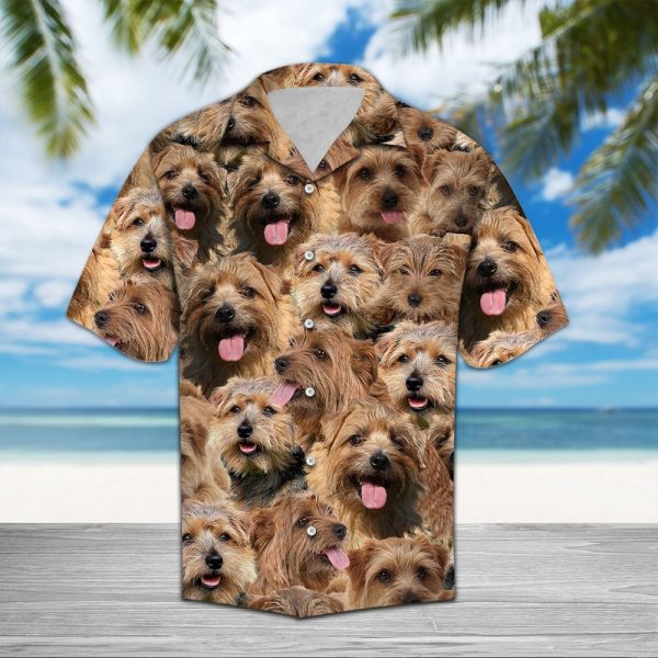 Norfolk Terrier Awesome Hawaii Shirt, Summer Shirt For Men and Women Jezsport.com