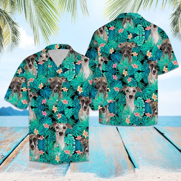 Whippet Tropical Hawaii Shirt Summer Shirt For Men and Women Jezsport.com