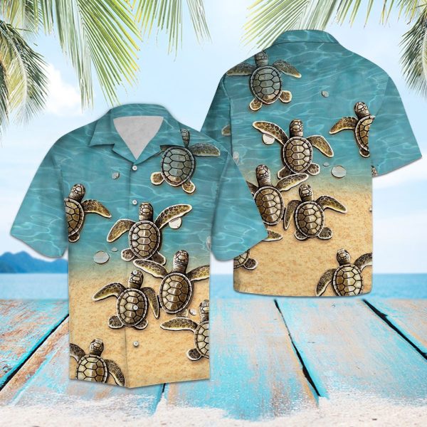 Turtle Thank You Hawaii Shirt Summer Shirt For Men and Women Jezsport.com