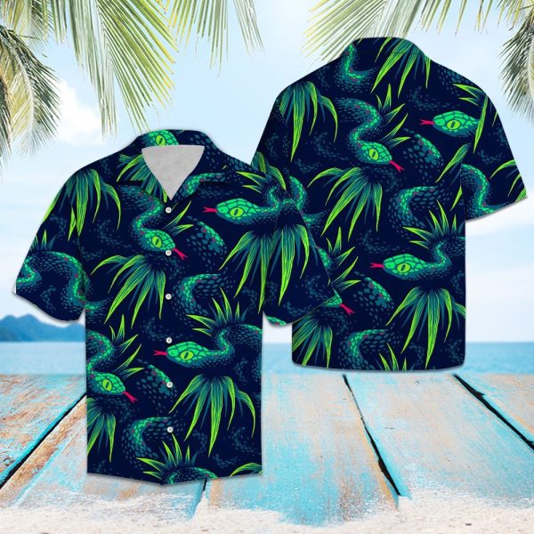 Tropical Snake Hawaii Shirt Summer Shirt For Men and Women Jezsport.com