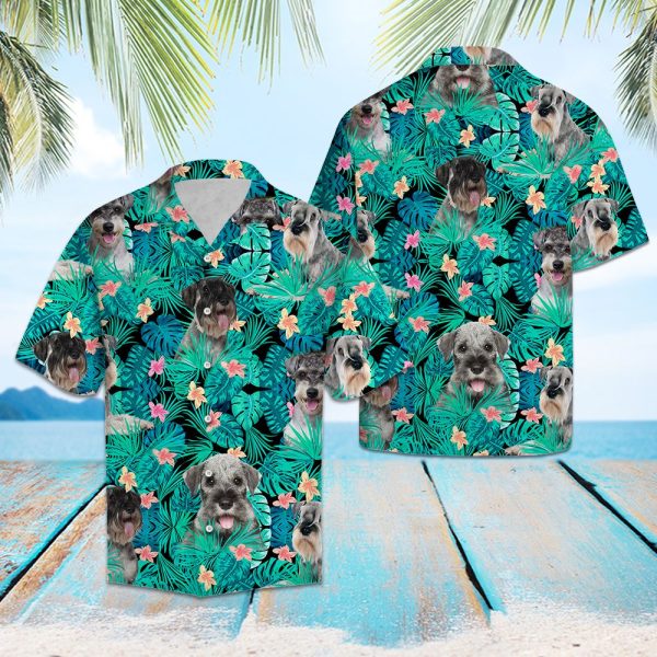 Standard Schnauzer Tropical Hawaii Shirt Summer Shirt For Men and Women Jezsport.com