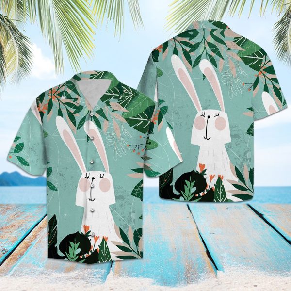 Rabbit Jungle Hawaii Shirt Summer Shirt For Men and Women Jezsport.com