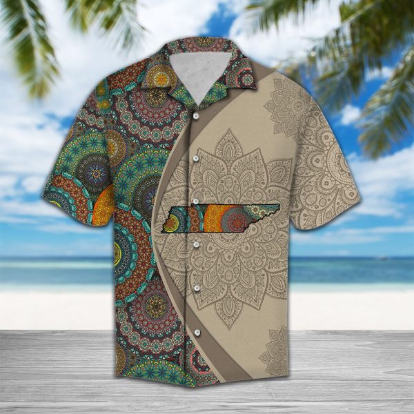 Tennessee Mandala Hawaii Shirt Summer Shirt For Men and Women Jezsport.com