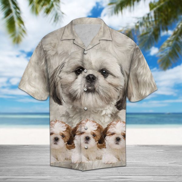 Shih Tzu Great Hawaii Shirt Summer Shirt For Men and Women Jezsport.com