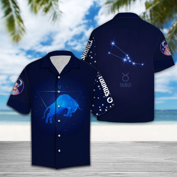 Taurus Horoscope Hawaii Shirt Summer Shirt For Men and Women Jezsport.com