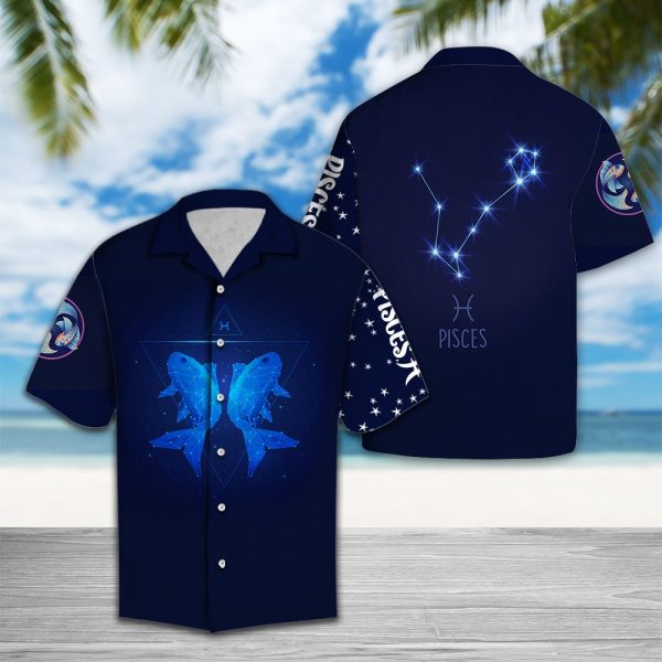 Pisces Horoscope Hawaii Shirt Summer Shirt For Men and Women Jezsport.com