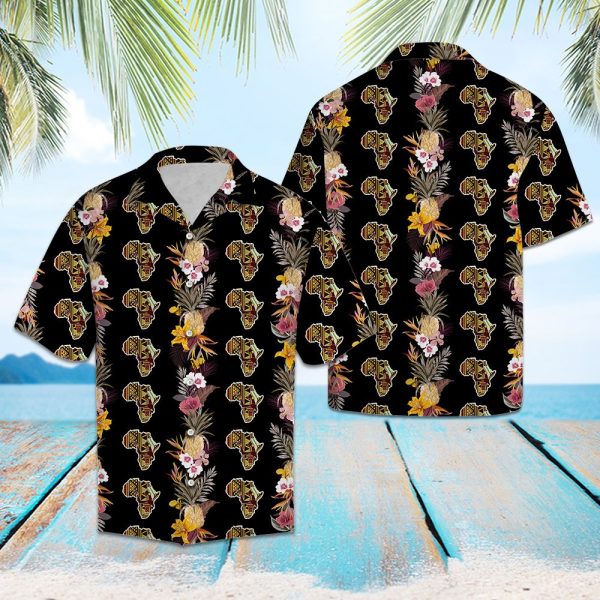 South Africa Blooming Summer Flower Hawaii Shirt Summer Shirt For Men and Women Jezsport.com