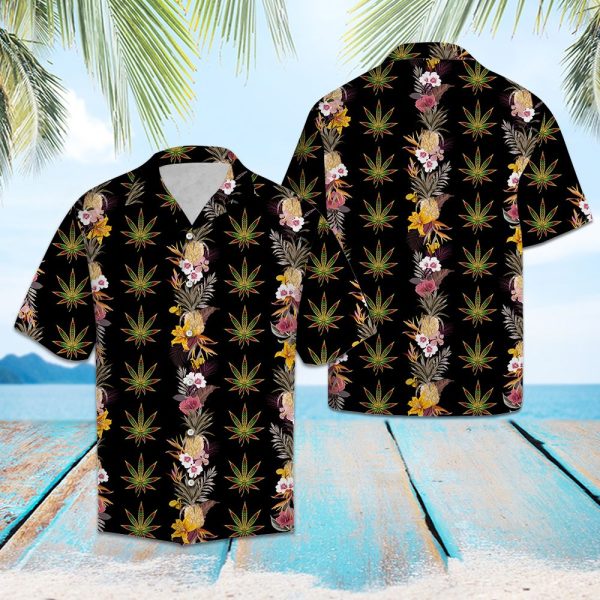 Weed Blooming Summer Flower Hawaii Shirt Summer Shirt For Men and Women Jezsport.com