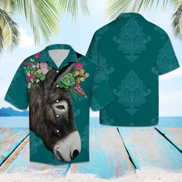 Sweet Donkey Hawaii Shirt Summer Shirt For Men and Women Jezsport.com