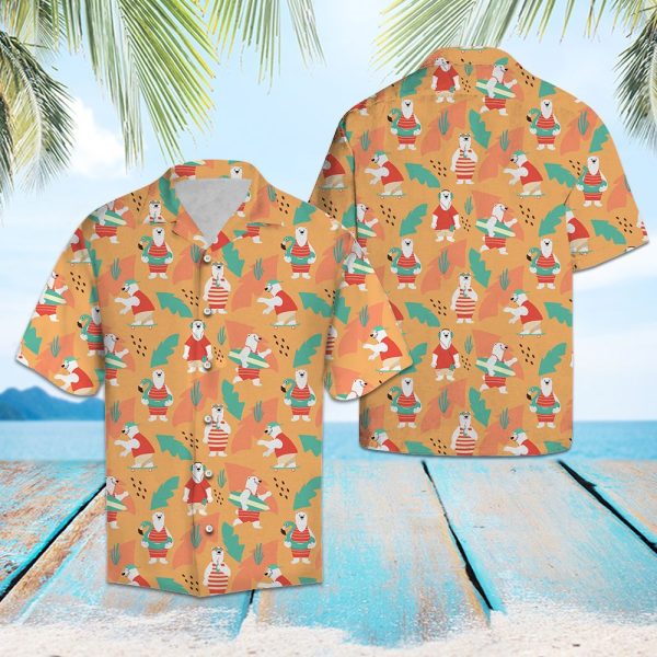 Polar Bear Summer Beach Hawaii Shirt Summer Shirt For Men and Women Jezsport.com