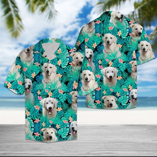 Kuvasz Tropical Hawaii Shirt, Summer Shirt For Men and Women Jezsport.com