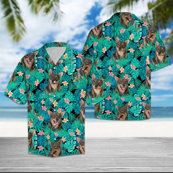 Swedish Vallhund Tropical Hawaii Shirt Summer Shirt For Men and Women Jezsport.com