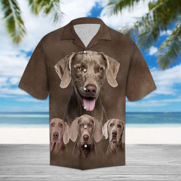 Weimaraner Great Hawaii Shirt Summer Shirt For Men and Women Jezsport.com