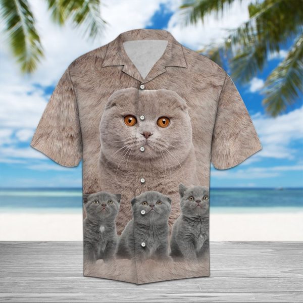 Scottish Fold Great Hawaii Shirt Summer Shirt For Men and Women Jezsport.com