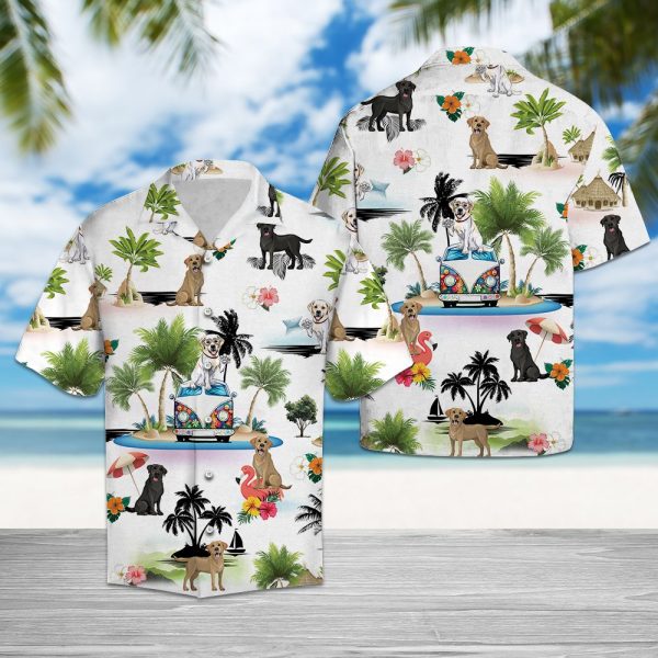 Labrador Retriever Vacation Hawaii Shirt, Summer Shirt For Men and Women Jezsport.com