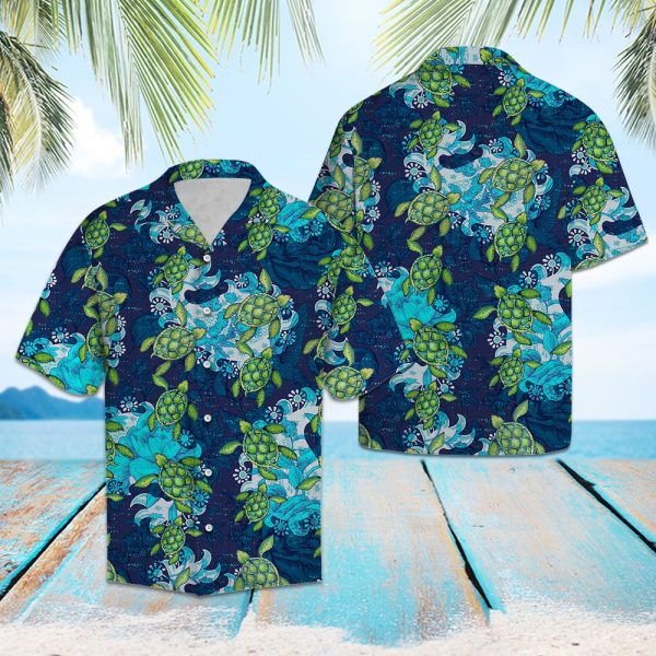 Turtle Flower Mandala Hawaii Shirt Summer Shirt For Men and Women Jezsport.com