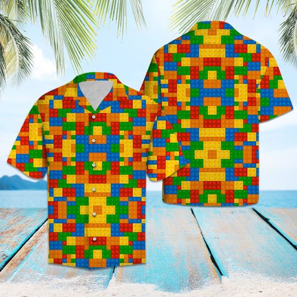 Lego Colorful Hawaii Shirt, Summer Shirt For Men and Women Jezsport.com