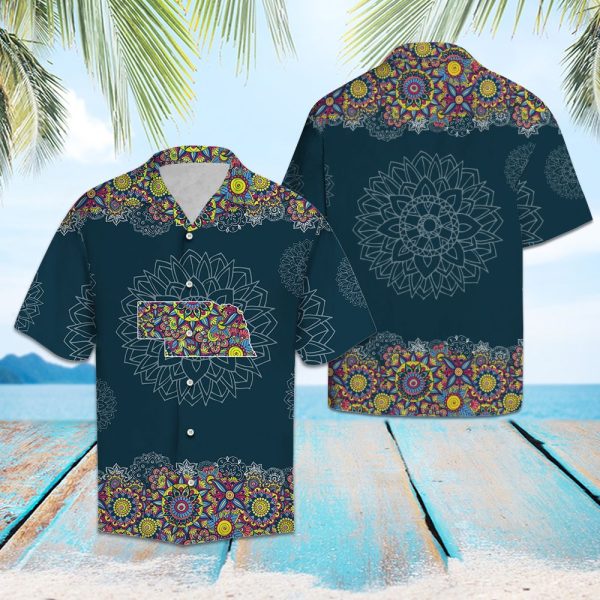 Nebraska Mandala Hawaii Shirt Summer Shirt For Men and Women Jezsport.com