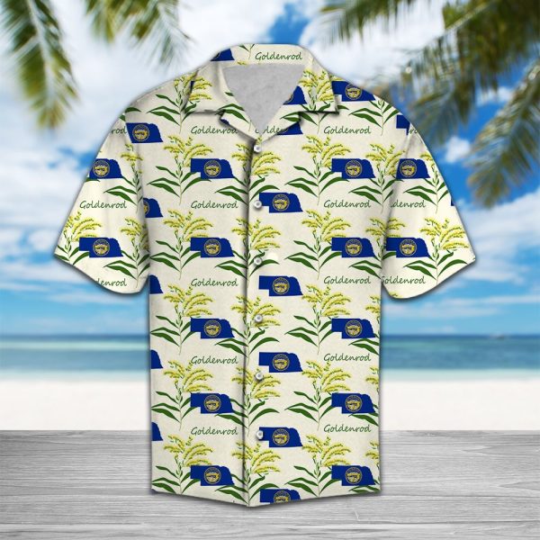 Nebraska Goldenrod Hawaii Shirt Summer Shirt For Men and Women Jezsport.com