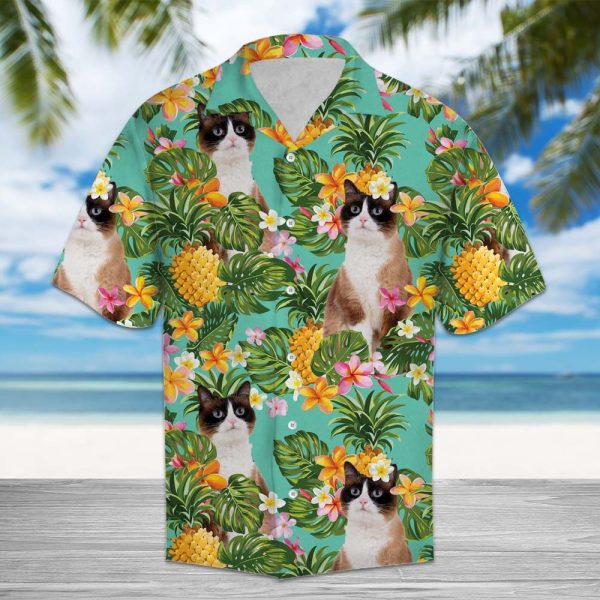 Tropical Pineapple Snowshoe Hawaii Shirt Summer Shirt For Men and Women Jezsport.com