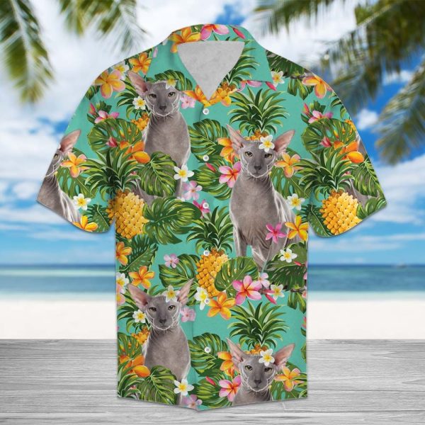 Tropical Pineapple Peterbald Hawaii Shirt Summer Shirt For Men and Women Jezsport.com