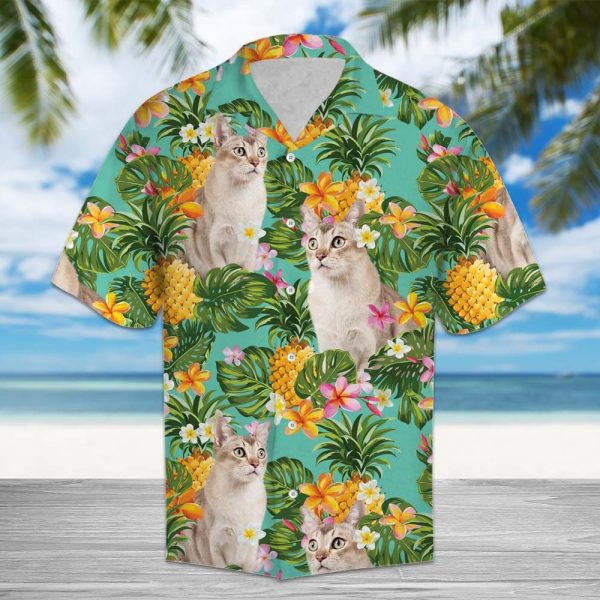 Tropical Pineapple Burmilla Hawaii Shirt Summer Shirt For Men and Women Jezsport.com