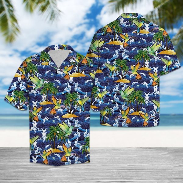 Tropical Hummingbird Hawaii Shirt Summer Shirt For Men and Women Jezsport.com