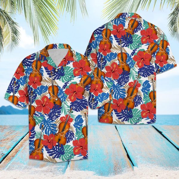 Cello Tropical Plants Hawaii Shirt Summer Shirt For Men and Women Jezsport.com