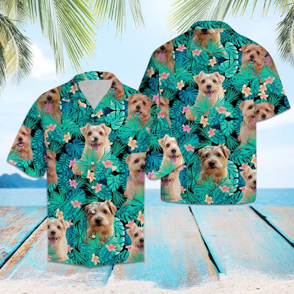 Norfolk Terrier Tropical Hawaii Shirt Summer Shirt For Men and Women Jezsport.com