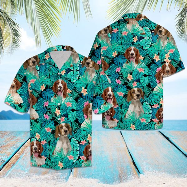 Welsh Springer Spaniel Tropical Hawaii Shirt Summer Shirt For Men and Women Jezsport.com