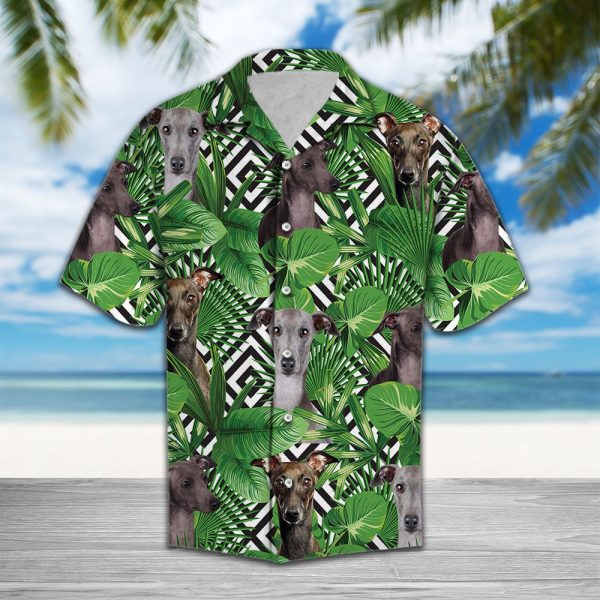 Summer Exotic Jungle Tropical Italian Greyhound Hawaii Shirt Summer Shirt For Men and Women Jezsport.com