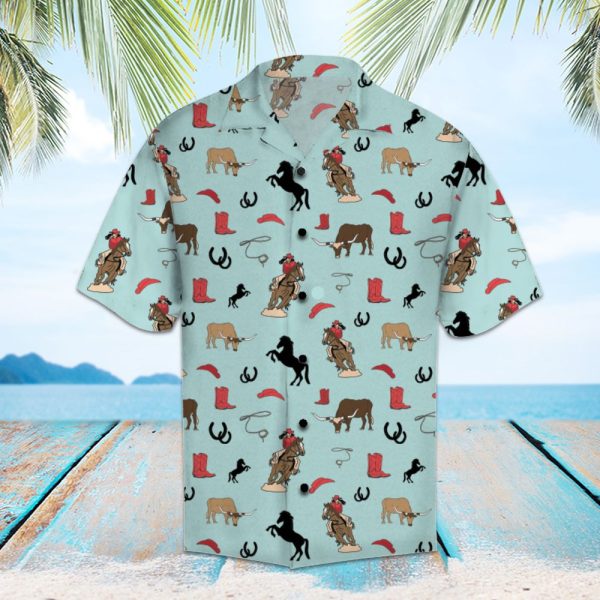 Horses And Cowgirls Hawaii Shirt Summer Shirt For Men and Women Jezsport.com