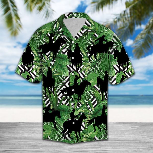 Summer Exotic Jungle Tropical Cowboy Hawaii Shirt, Summer Shirt For Men and Women Jezsport.com