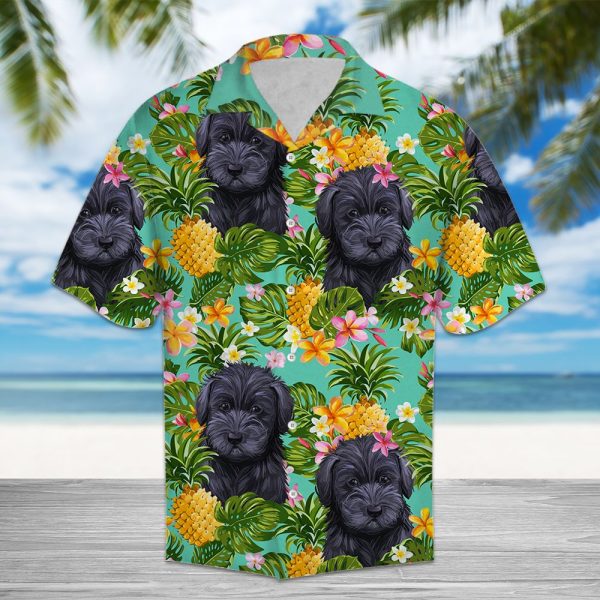 Tropical Pineapple Schnoodle Hawaii Shirt, Summer Shirt For Men and Women Jezsport.com