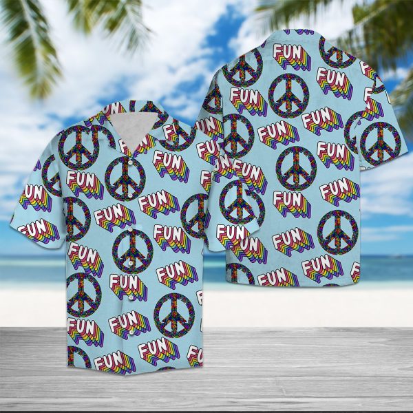 Hippie Fun Summer Hawaii Shirt, Summer Shirt For Men and Women Jezsport.com