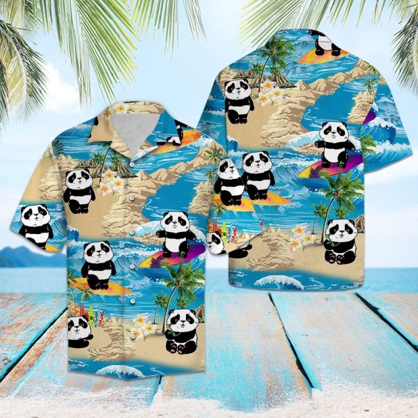 Panda Summer Vacation Hawaii Shirt, Summer Shirt For Men and Women Jezsport.com