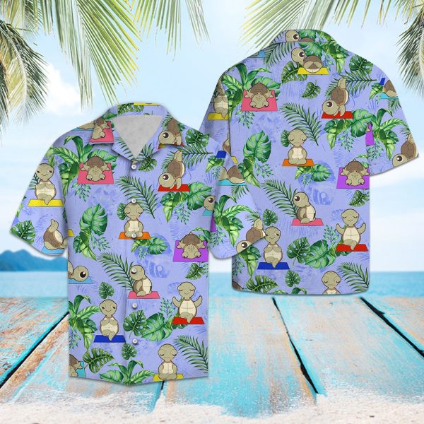 Turtle Yoga Hawaii Shirt, Summer Shirt For Men and Women Jezsport.com