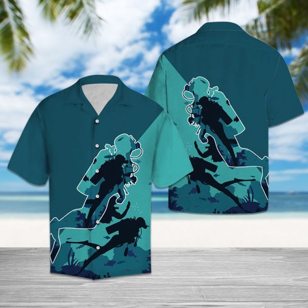 Awesome Scuba Diving Hawaii Shirt, Summer Shirt For Men and Women Jezsport.com