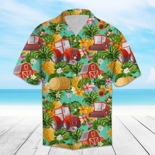 Tropical Pineapple Farmer Hawaii Shirt, Summer Shirt For Men and Women Jezsport.com