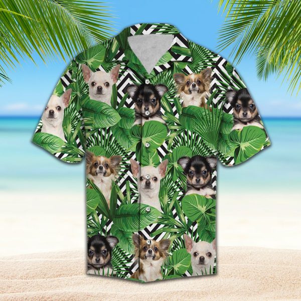 Summer Exotic Jungle Tropical Chihuahua Hawaii Shirt, Summer Shirt For Men and Women Jezsport.com