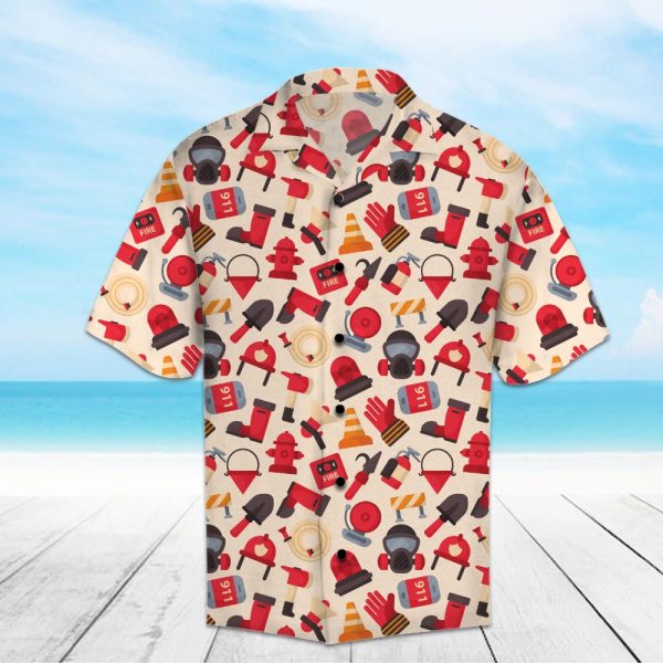 Amazing Firefighter 1 Hawaii Shirt, Summer Shirt For Men and Women Jezsport.com