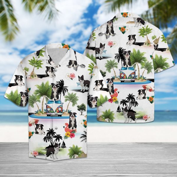 Collie Vacation Hawaii Shirt, Summer Shirt For Men and Women Jezsport.com